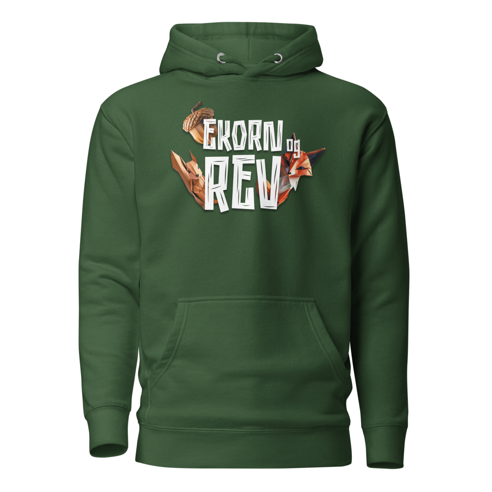 Ekorn og Rev Hoodie