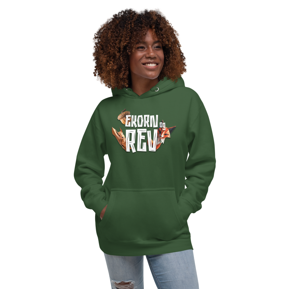 Ekorn og Rev Hoodie