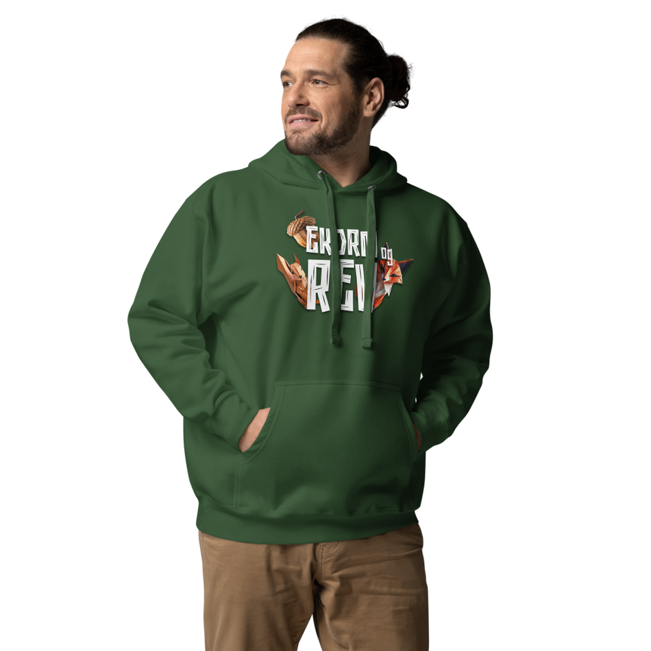 Ekorn og Rev Hoodie